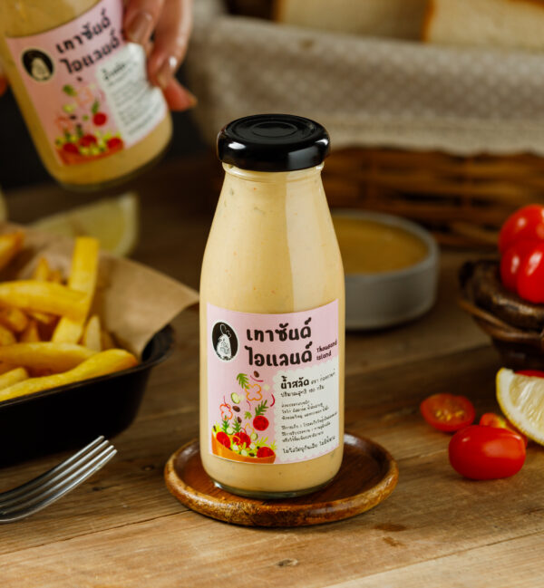เทาซันด์ไอแลนด์ขวดแก้ว Thousand Island salad dressing